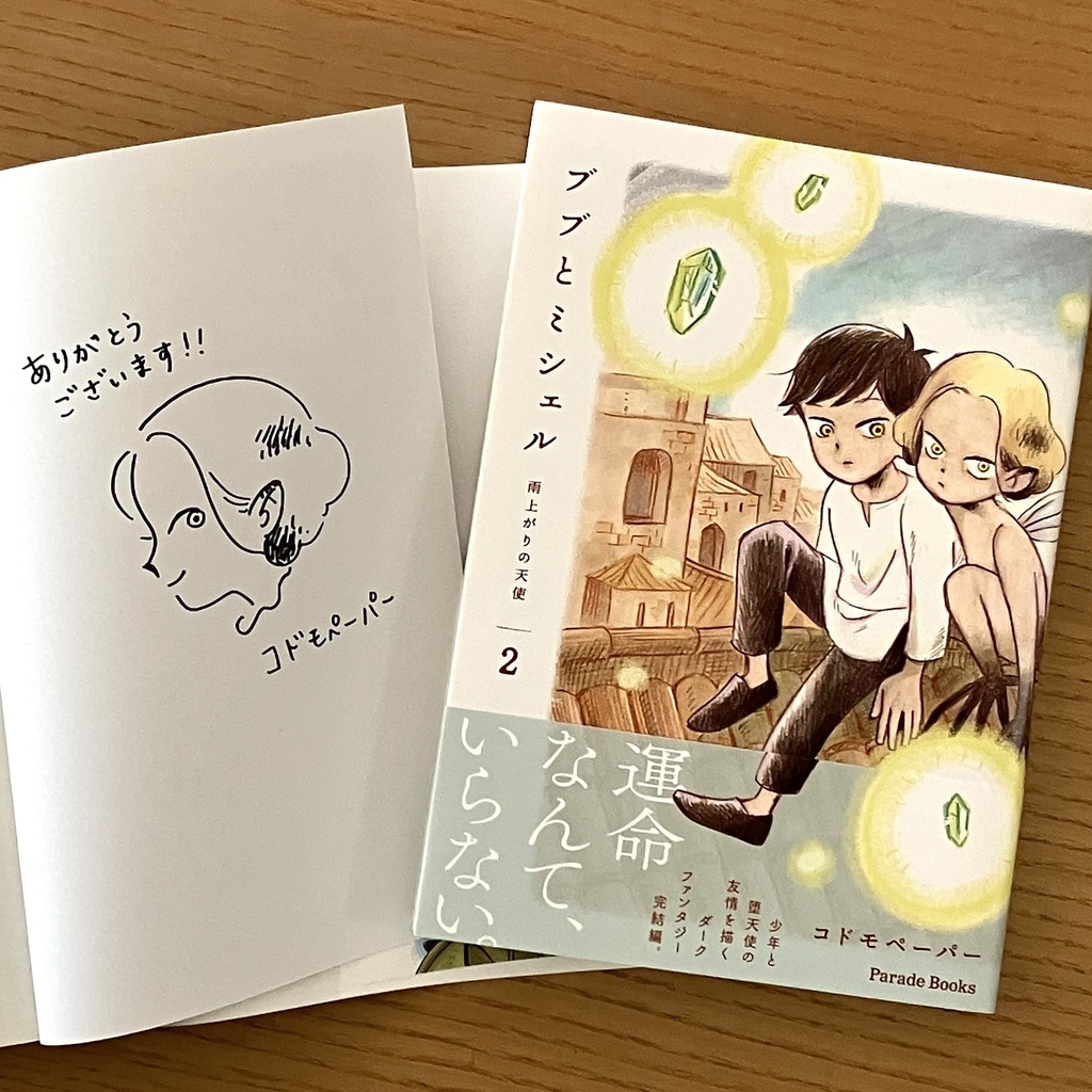 ブブとミシェル〜雨上がりの天使２ （完結編／限定サイン本）