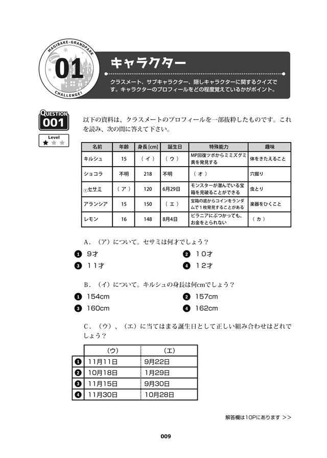 マジバケ GrandPark(マジカルバケーションシリーズ 非公式問題集)