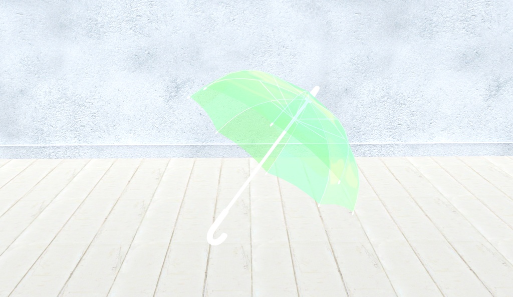 【無料アバターアクセサリー】ビニール傘・Umbrella