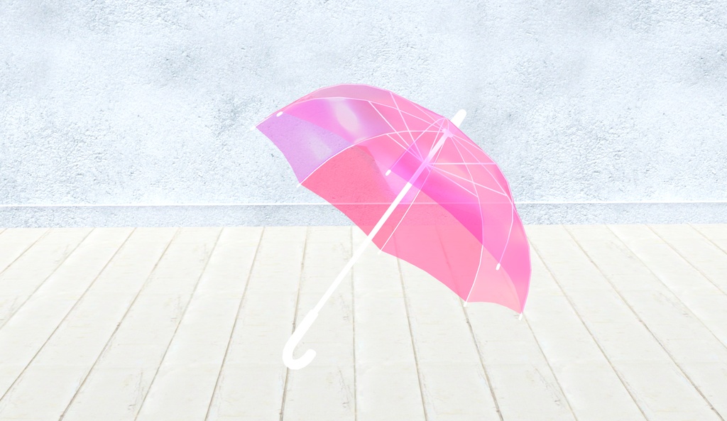 【無料アバターアクセサリー】ビニール傘・Umbrella