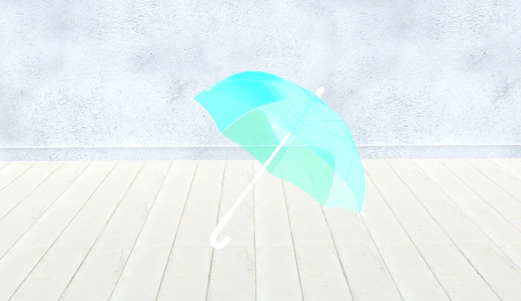 【無料アバターアクセサリー】ビニール傘・Umbrella