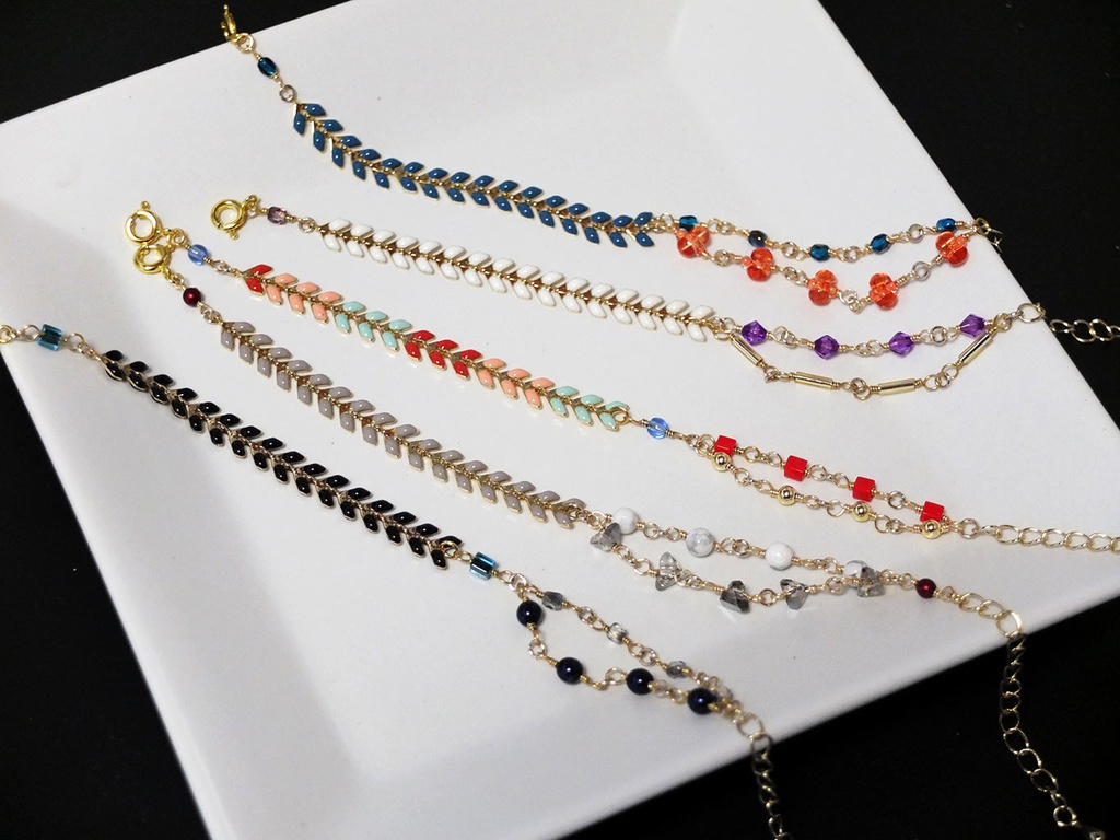 【完売】黒田組藤モチーフブレスレット
