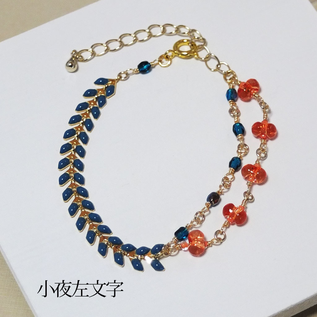 【完売】黒田組藤モチーフブレスレット