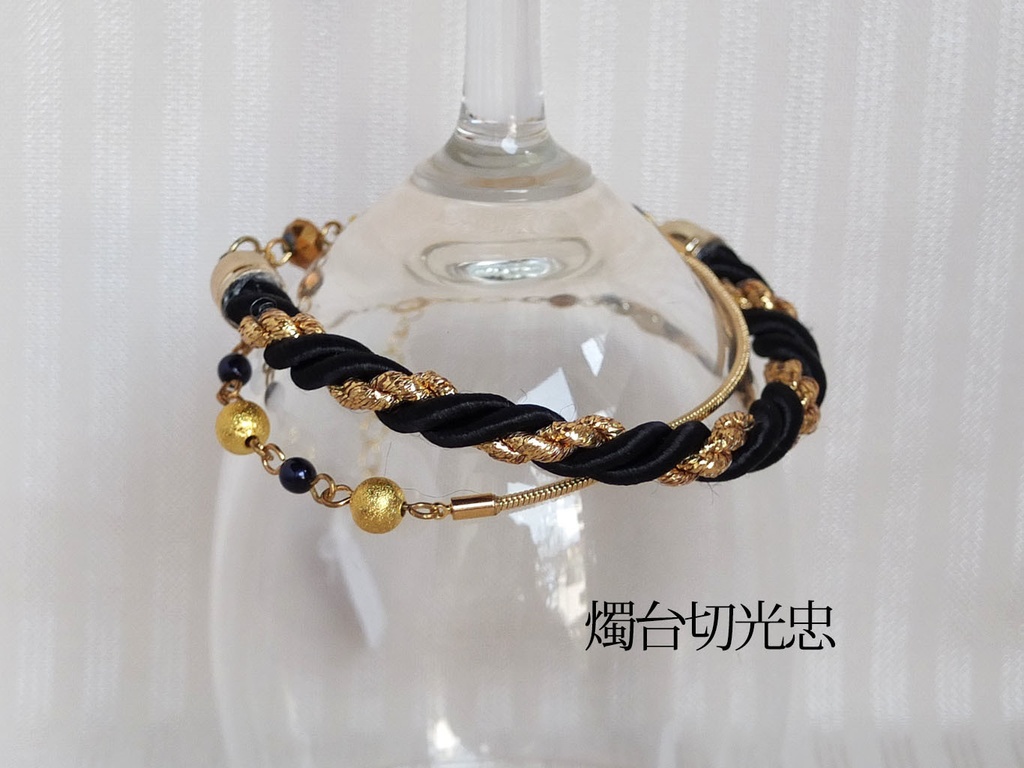 伊達組ツイストコードブレスレット