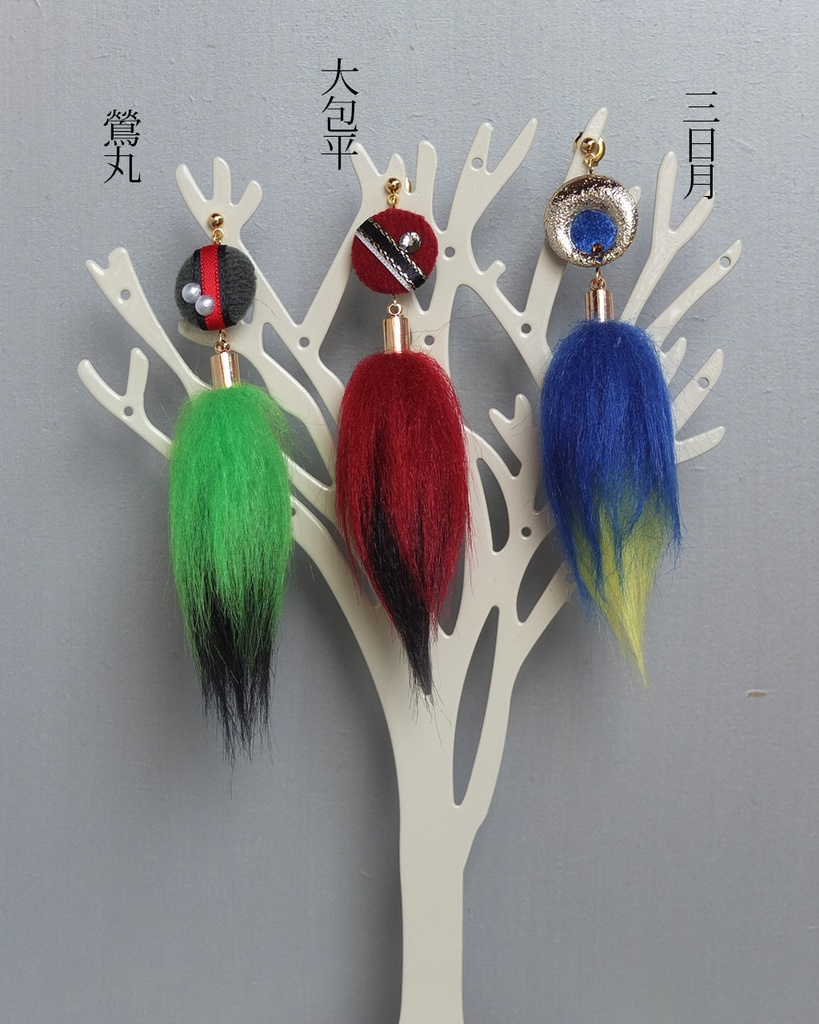 ぬいしっぽ(イヤリング)