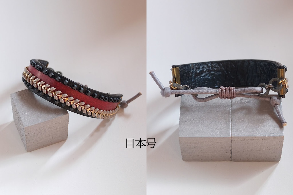 【完売】三名槍ユニセックスブレスレット