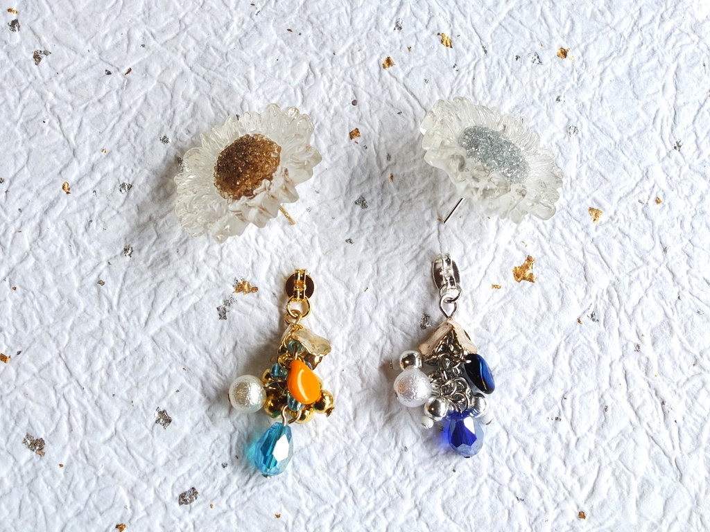 【完売】山姥切たちの向日葵ピアス/イヤリング