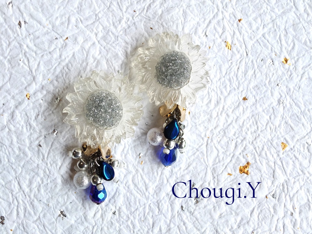 【完売】山姥切たちの向日葵ピアス/イヤリング