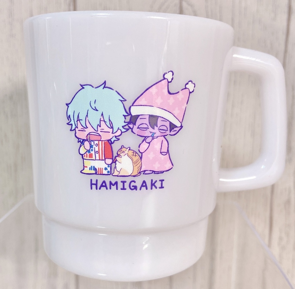 にっぴきプラスチックマグカップ