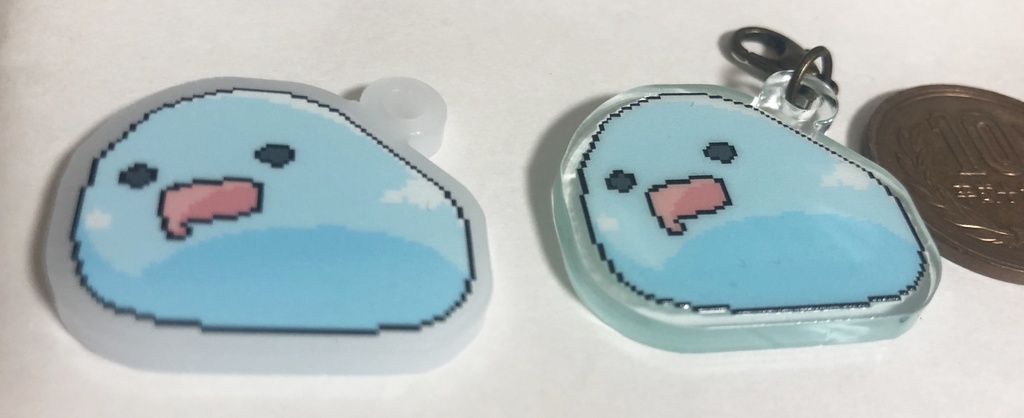 よだれスライムアクリルチャーム