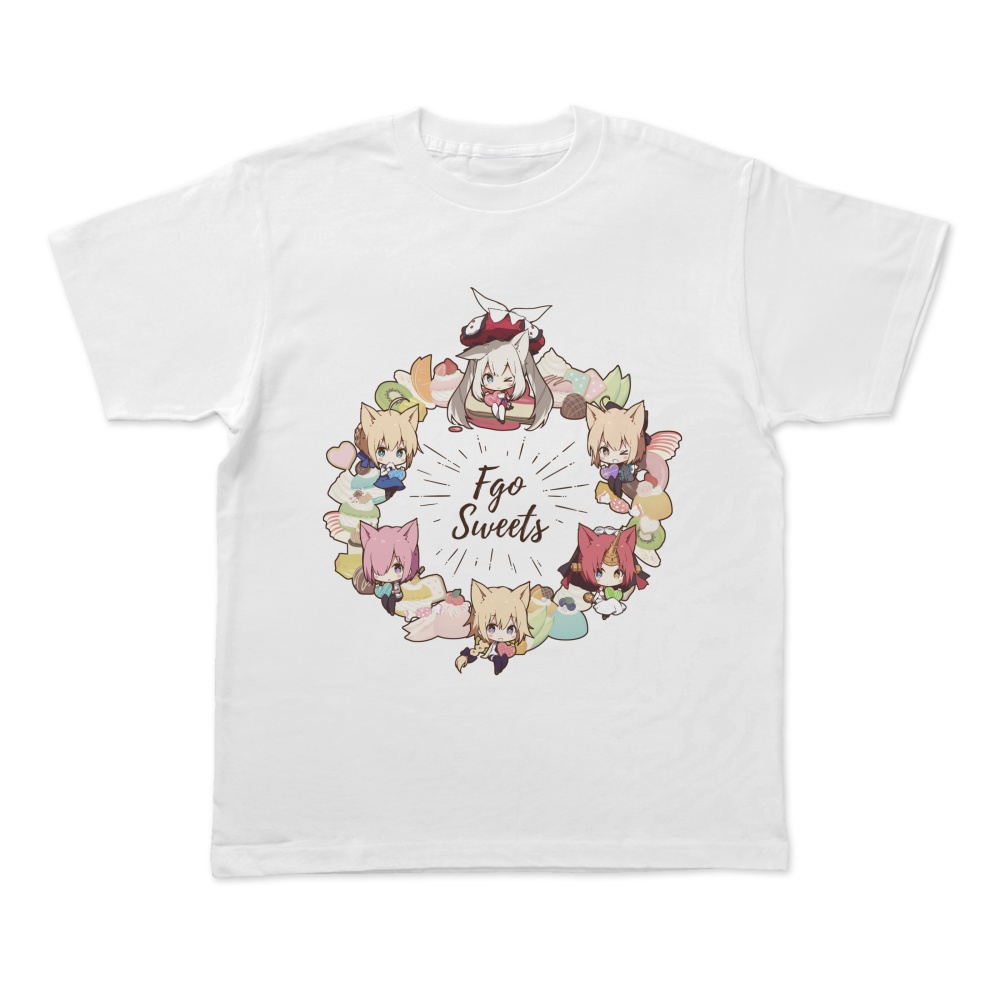 【予約受付終了】FGO Sweets Tシャツ