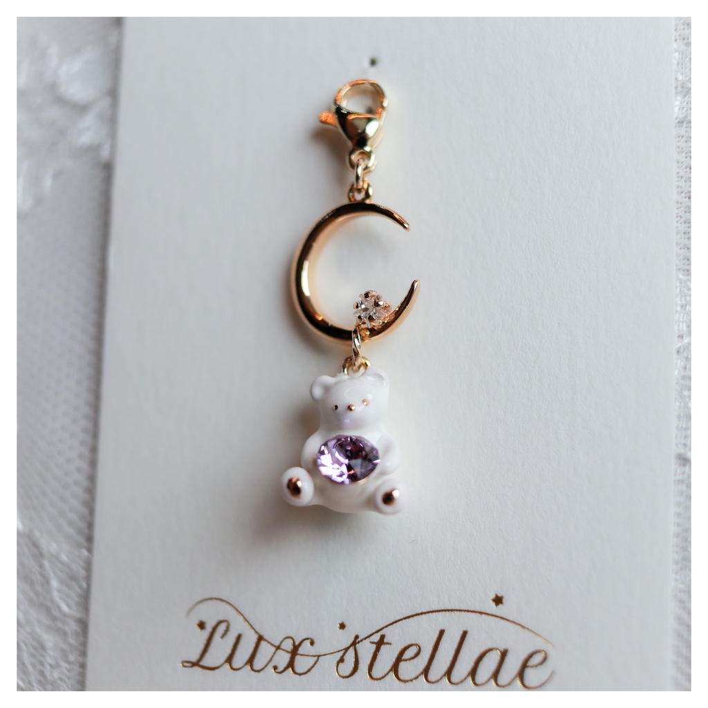 ヒュトロダエウス&エメトセルクイメージチャーム(月とクマ)