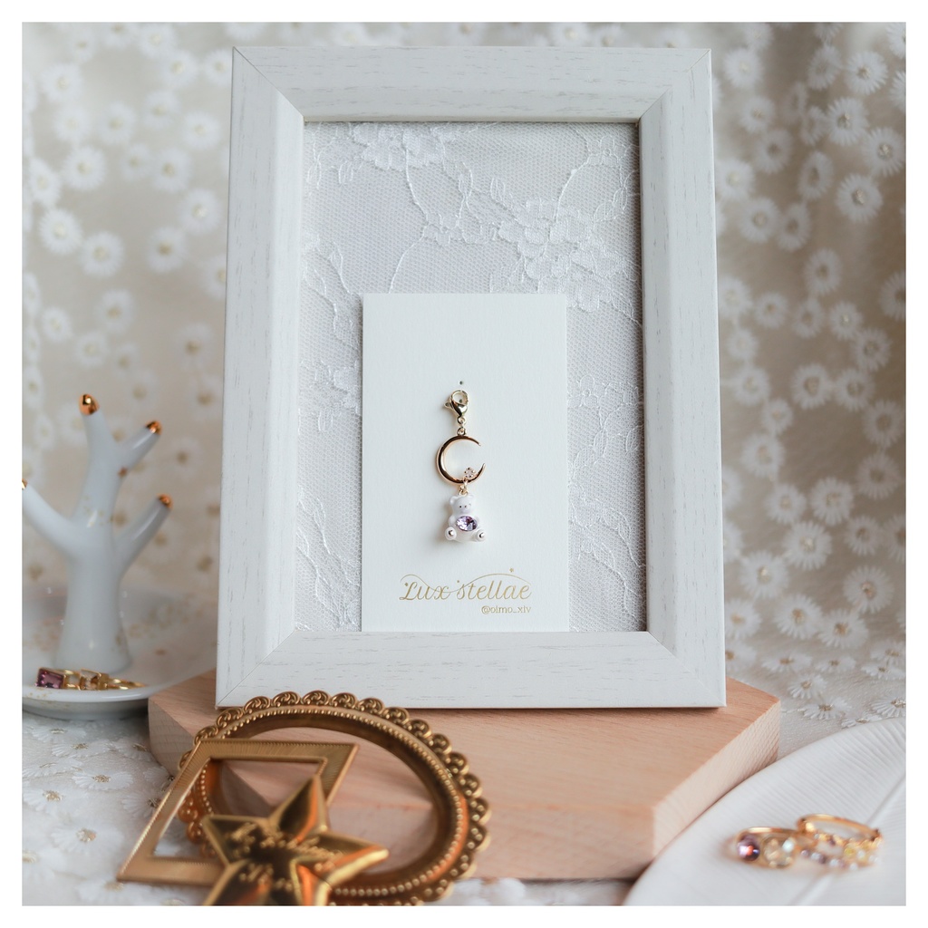 ヒュトロダエウス&エメトセルクイメージチャーム(月とクマ)