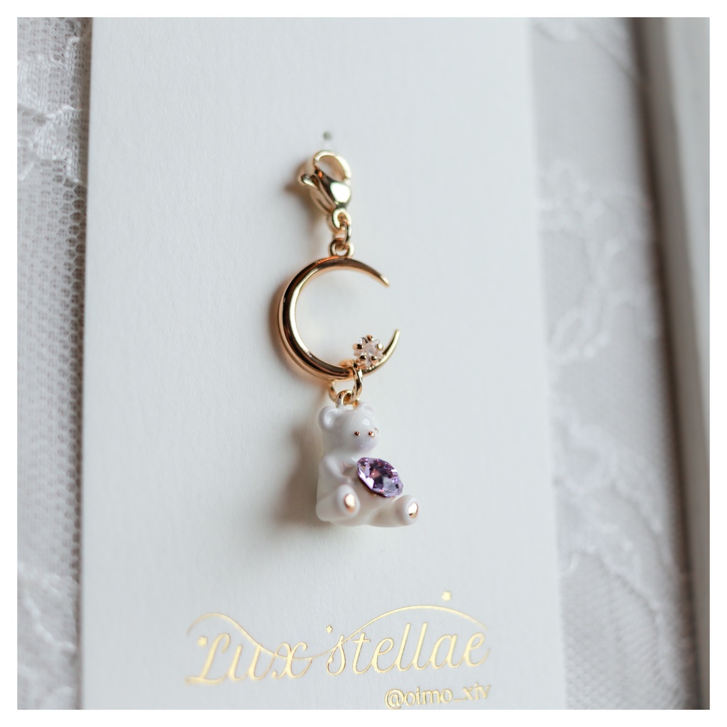 ヒュトロダエウス&エメトセルクイメージチャーム(月とクマ)