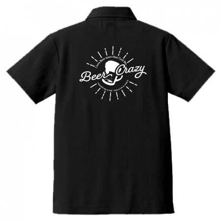 ビールクズポロシャツ スタウト(黒)