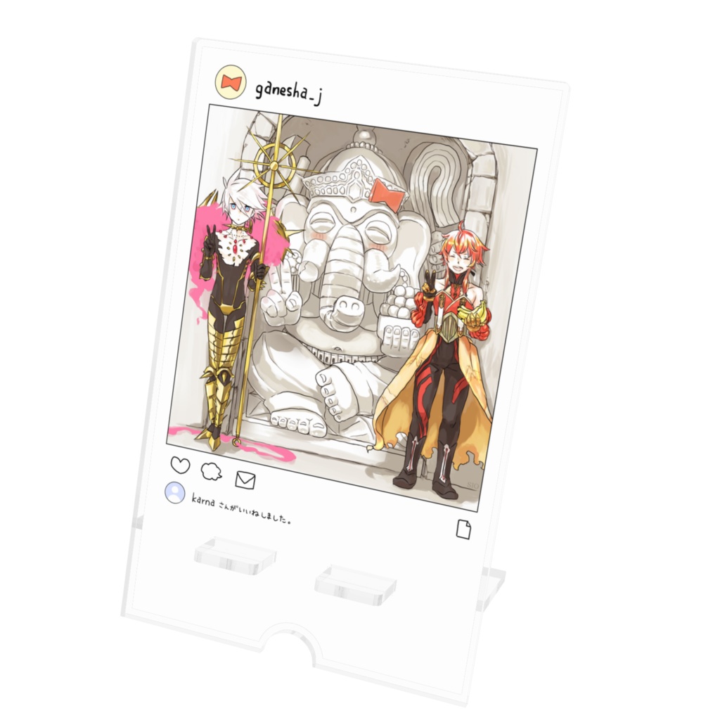 記念撮影　スマホスタンド