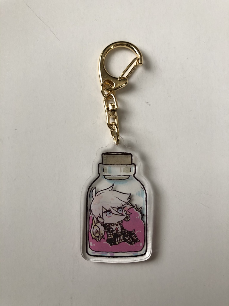瓶詰めミニカルナさんアクリルキーホルダー