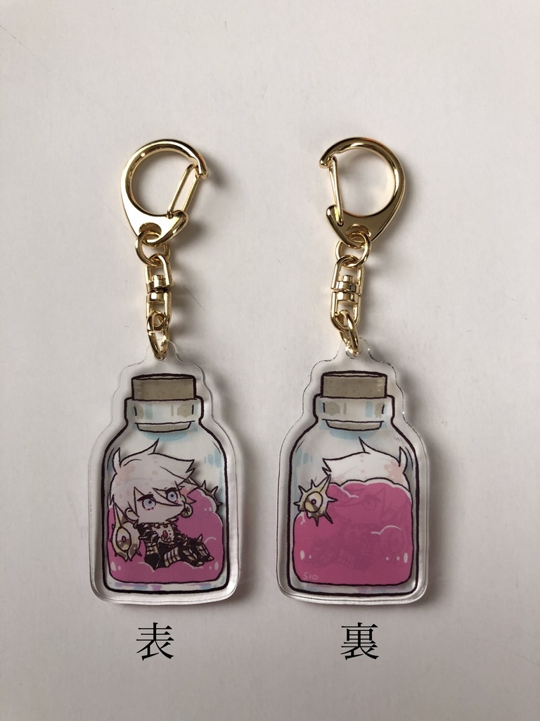 瓶詰めミニカルナさんアクリルキーホルダー