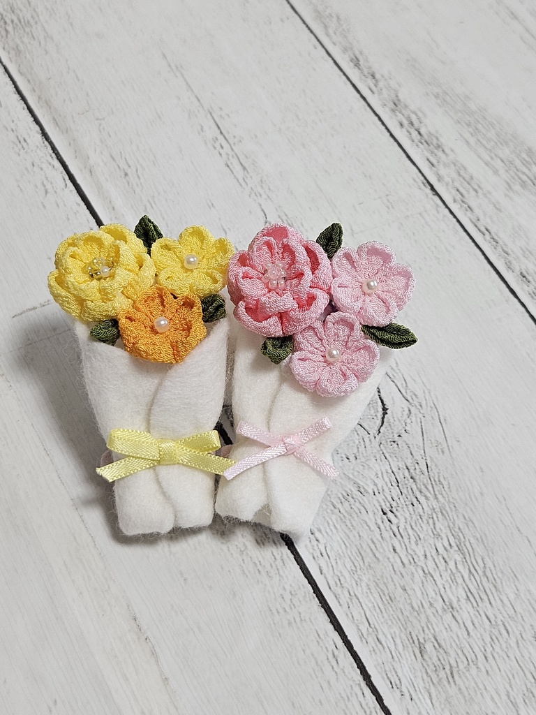 プセットブーケ~親指に咲く花束💐~きらめき