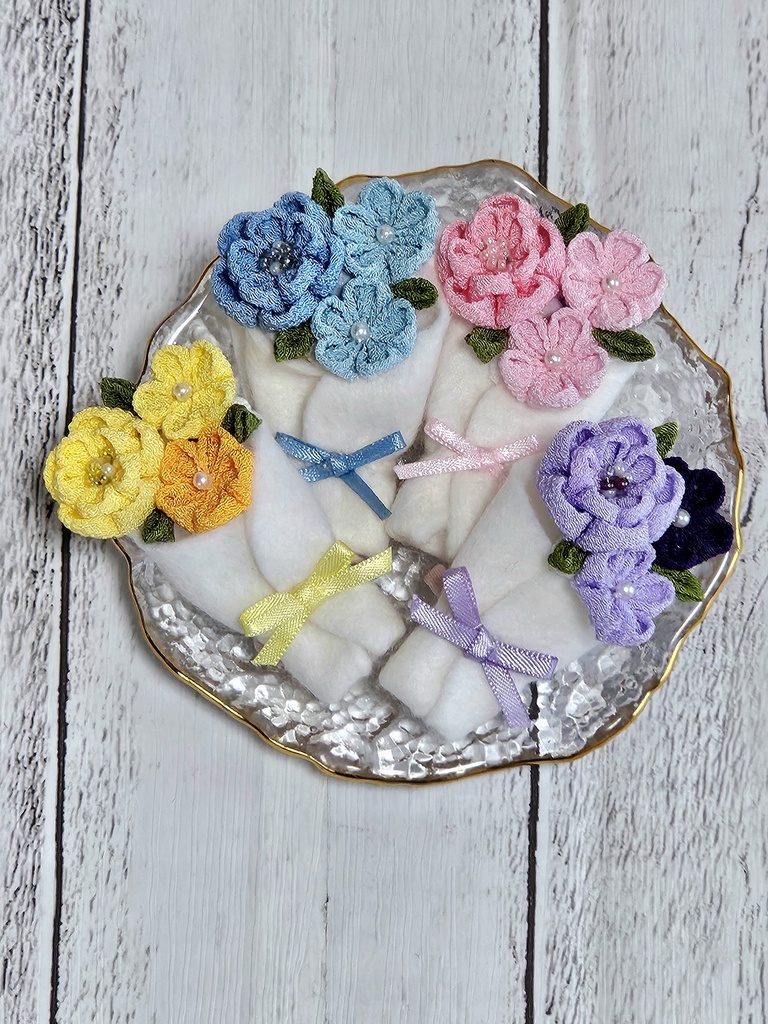 プセットブーケ～親指に咲く花束💐～きらめき