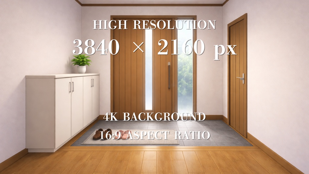 Japanese Entrance – Anime Background Pack (9 Variations / 4K)