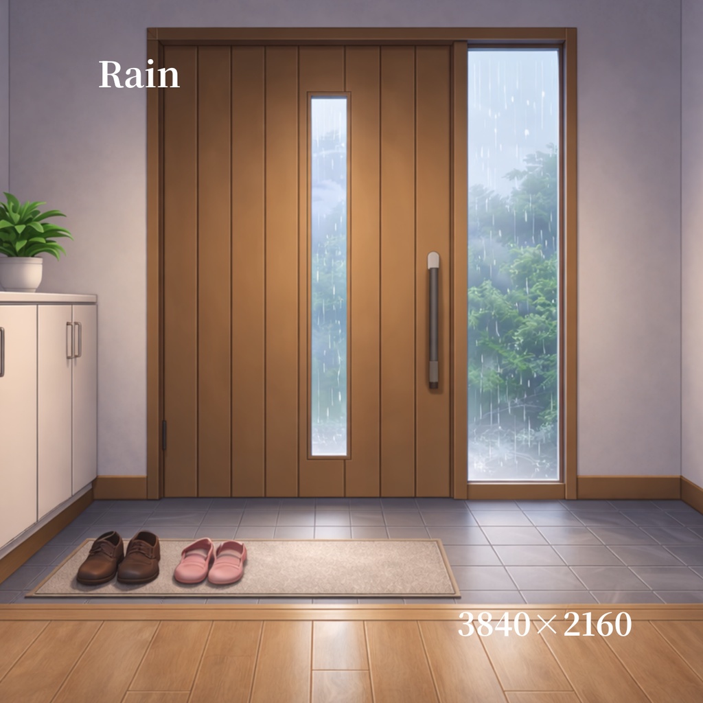 【選べる全9種】玄関背景素材セット ‐物語が始まる場所‐