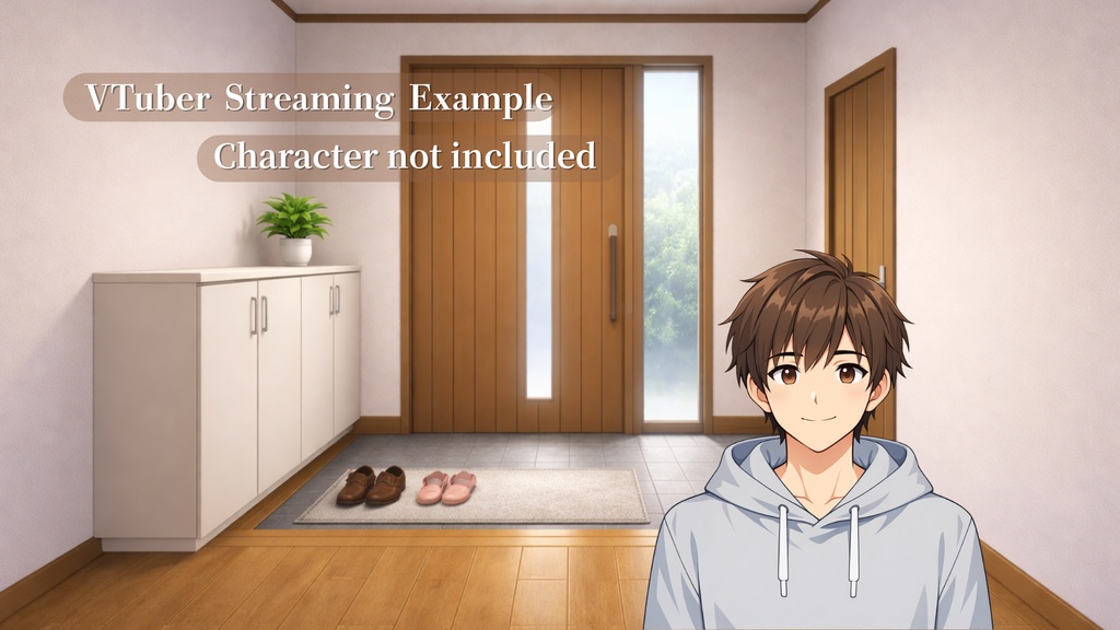 Japanese Entrance – Anime Background Pack (9 Variations / 4K)