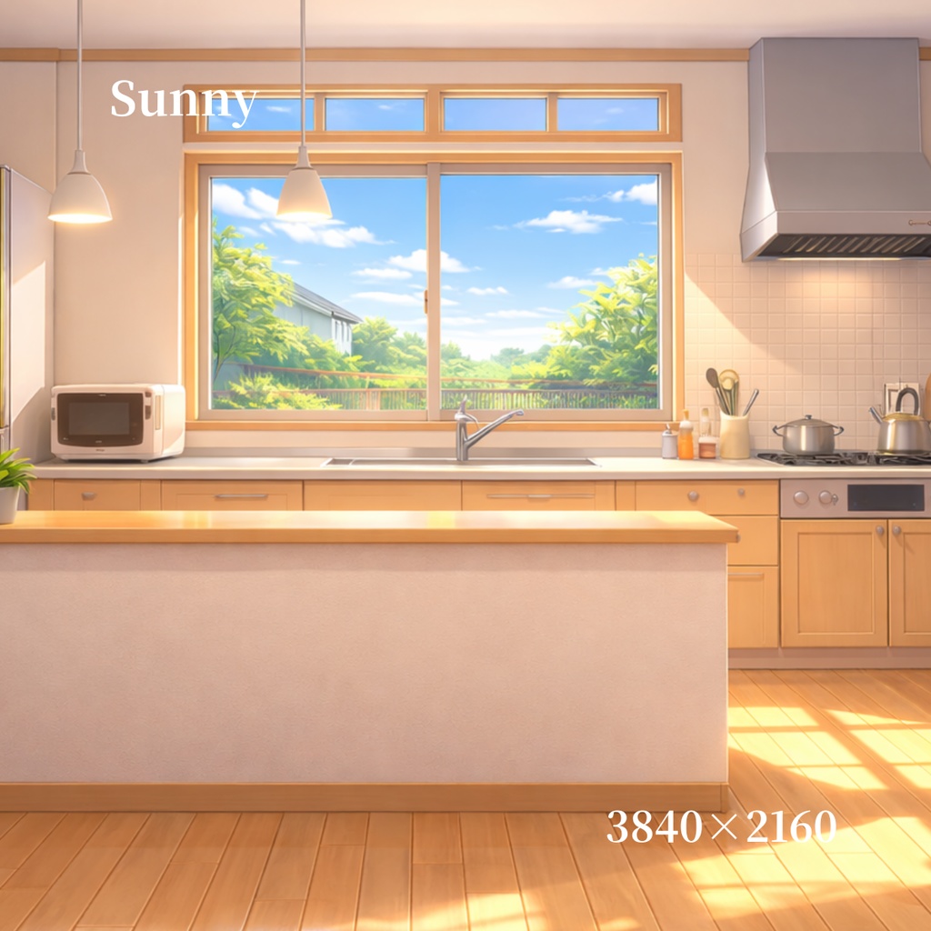 【選べる全7種】日本のキッチン背景素材セット ‐暮らしを彩る温かな台所‐