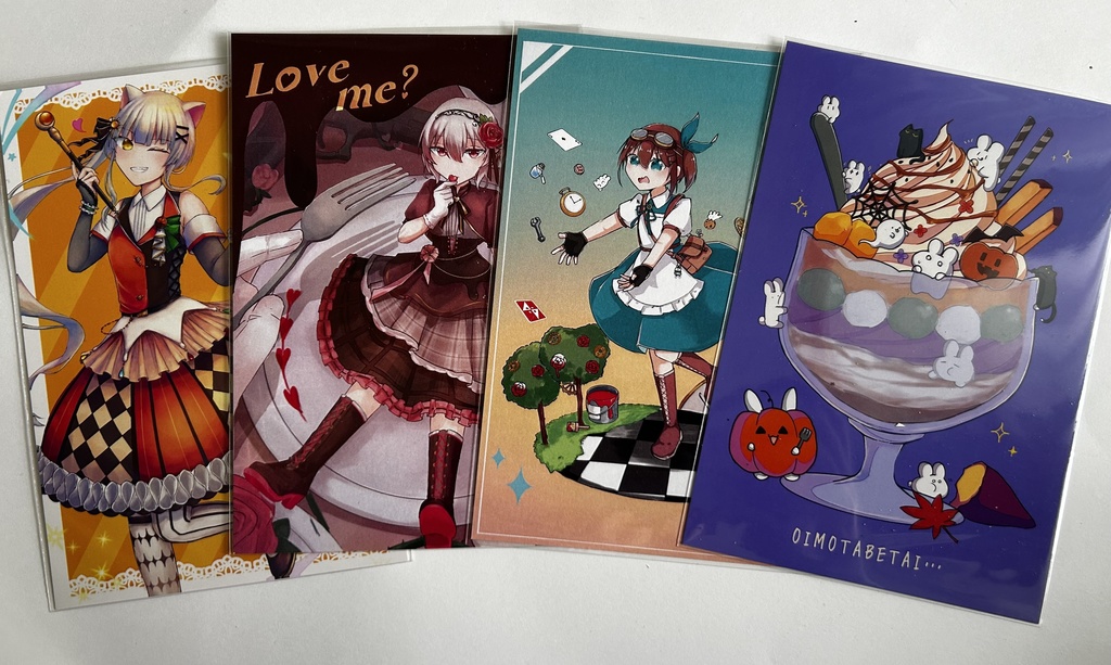 ポストカードセット(4枚入)