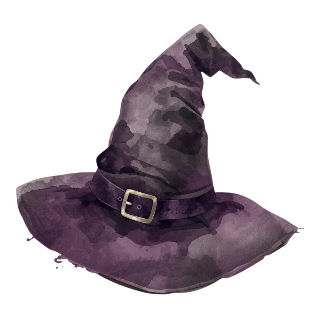 水彩レトロ ハロウィンクリップアートセット PNG | ゴースト・かぼちゃ・キャンディ・スパイダーなど全12種類