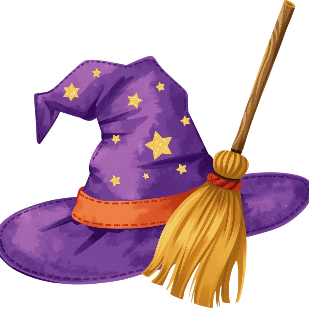 【子供版】 ハロウィン(ハローウィン)クリップアートセット PNG | ゴースト・かぼちゃ・キャンディなど全9種類