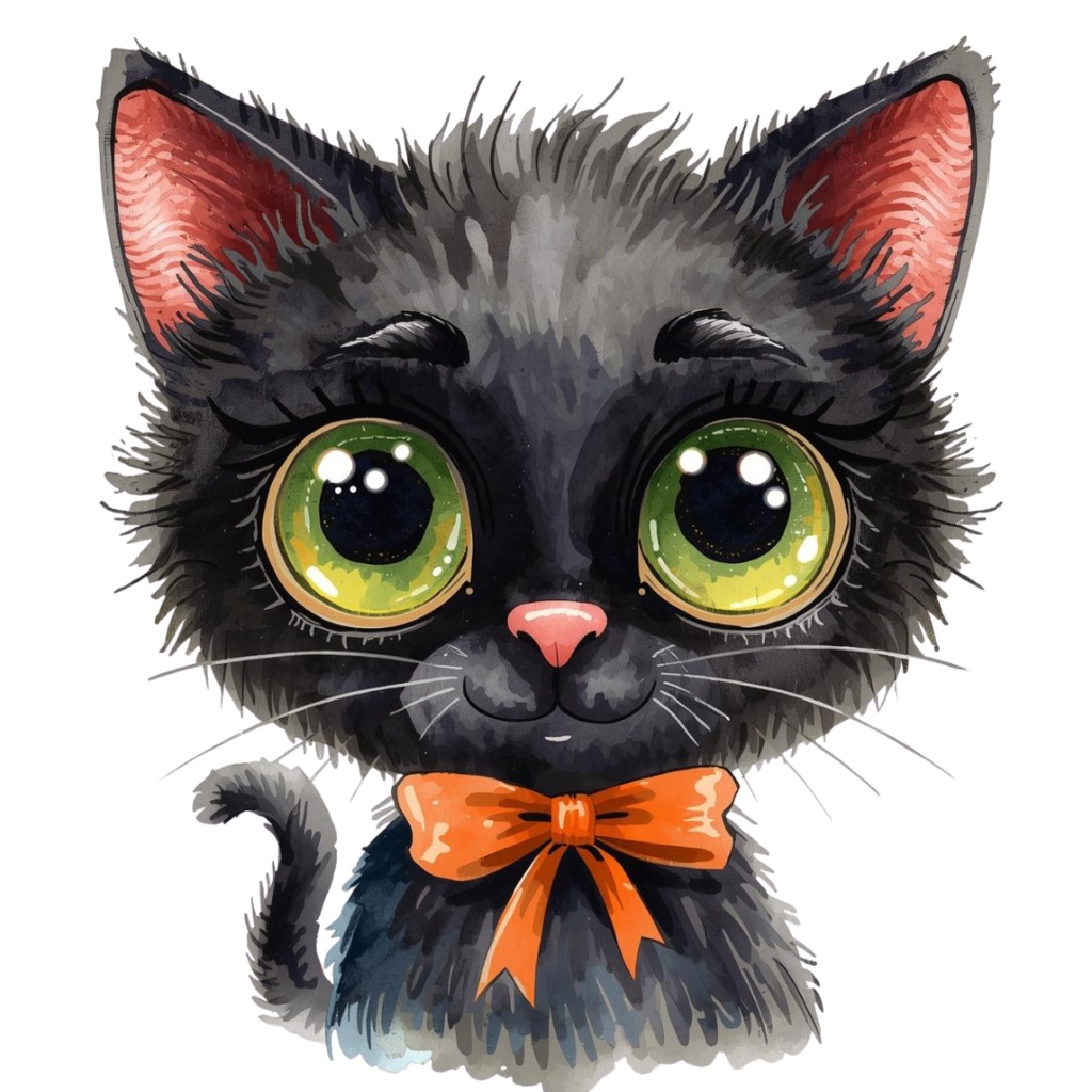 【子供版】 ハロウィン(ハローウィン)クリップアートセット PNG | ゴースト・かぼちゃ・キャンディなど全9種類