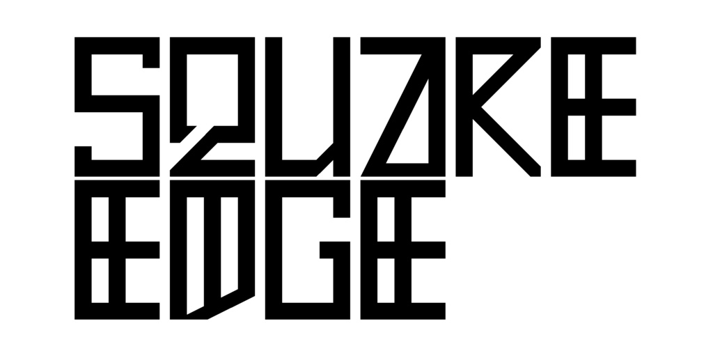 フォントデータ”Square Edge”