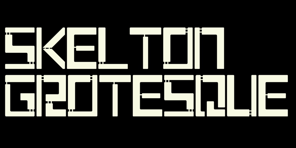 フォントデータ”Skelton Grotesque”