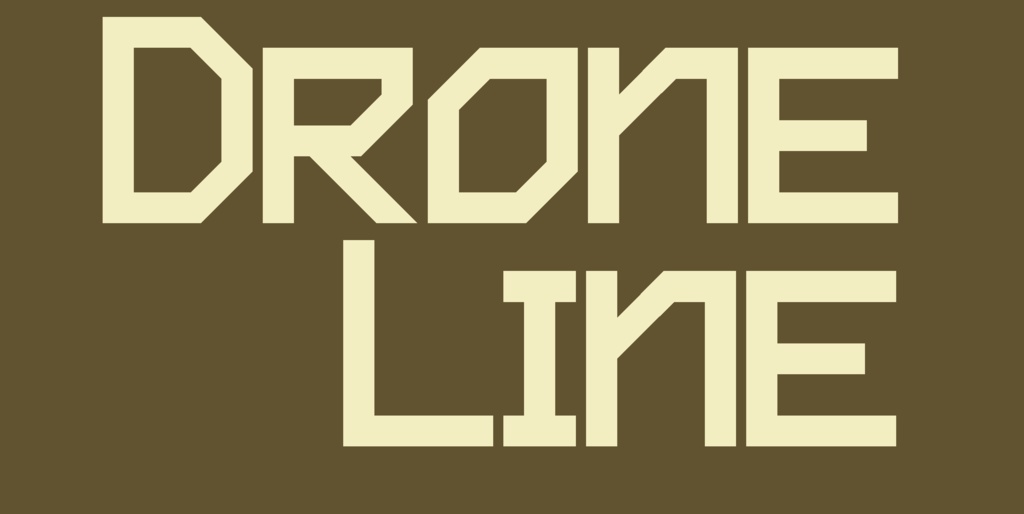 フォントデータ”Drone Line”