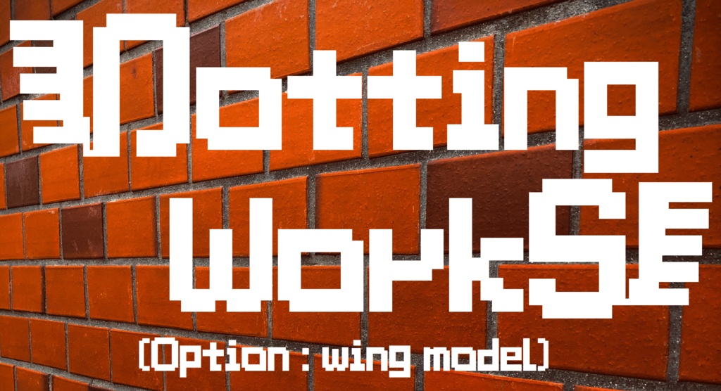 フォントデータ”Dotting Works Option Set”