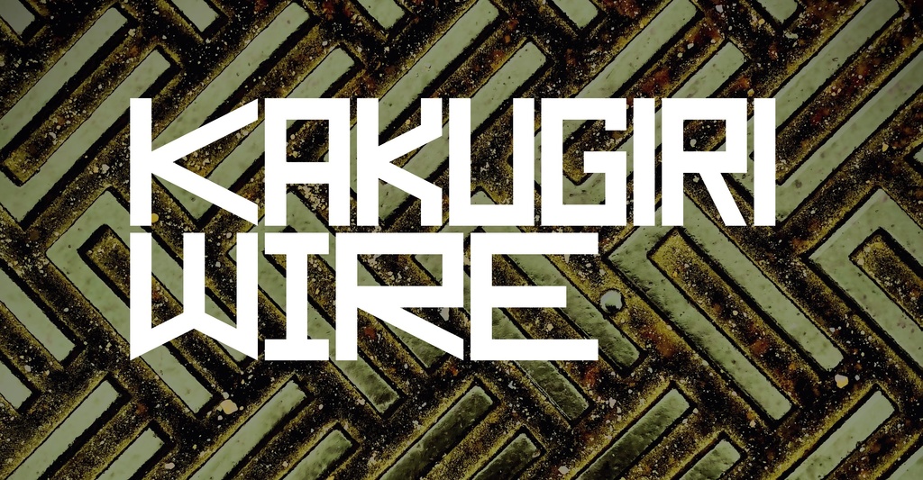 フォントデータ”Kakugiri WIRE”
