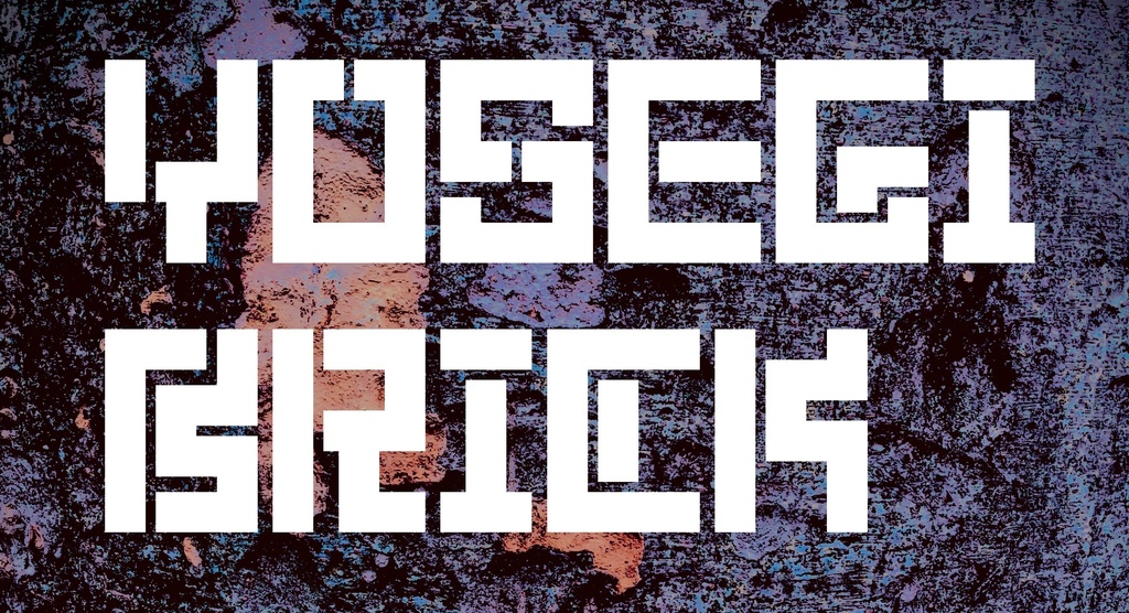 フォントデータ”Yosegi Brick”