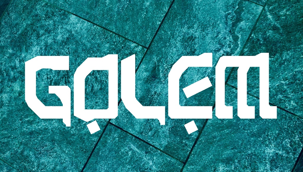 フォントデータ”GOLEM”
