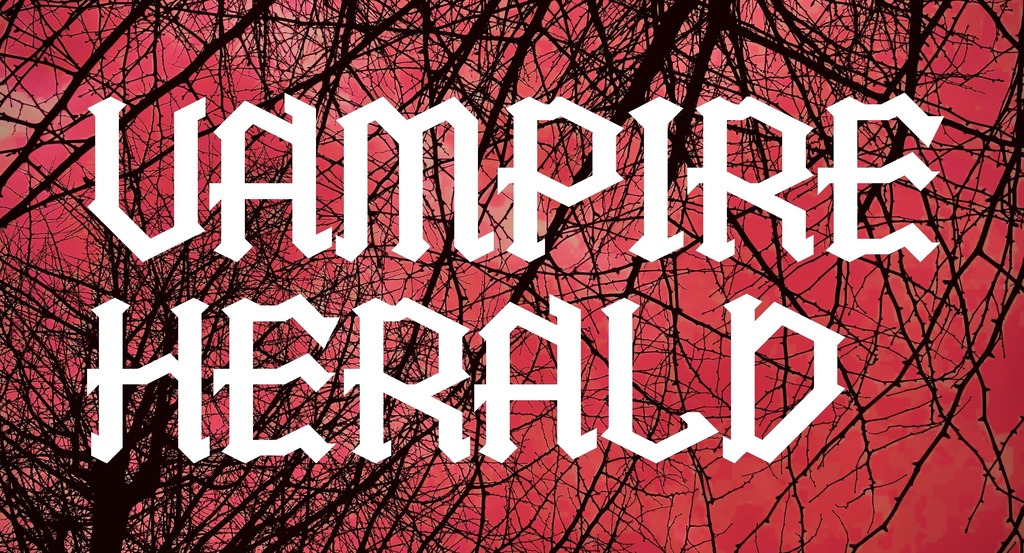 フォントデータ”Vampire Herald”
