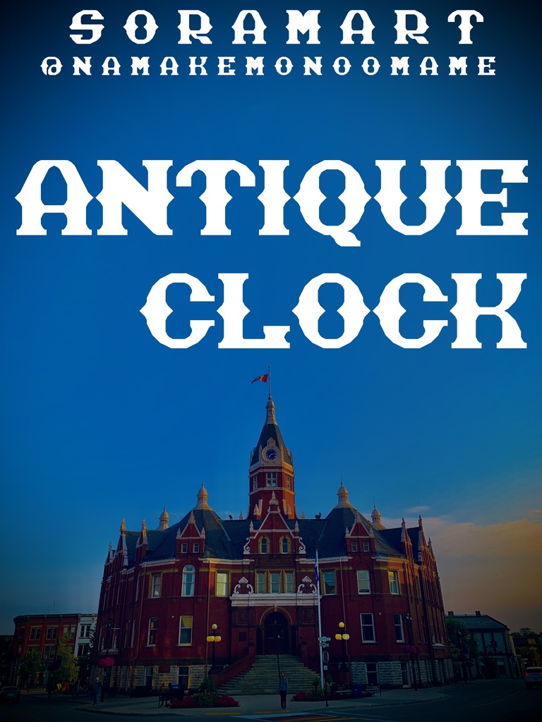 フォントデータ”Antique Clock”