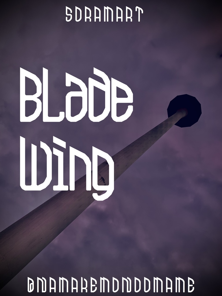 フォントデータ”Blade Wing”