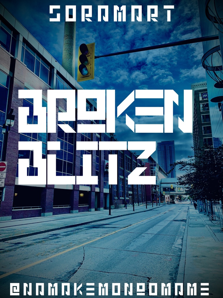 フォントデータ”Broken Blitz”