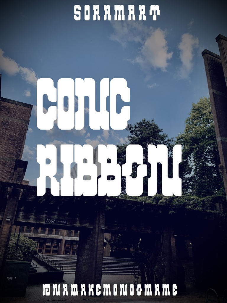 フォントデータ”Conc Ribbon”