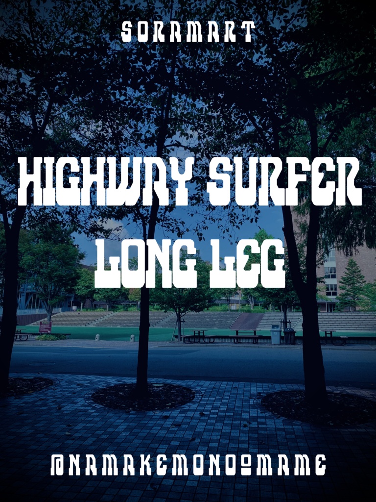 フォントデータ”Highway Surfer Long Leg”