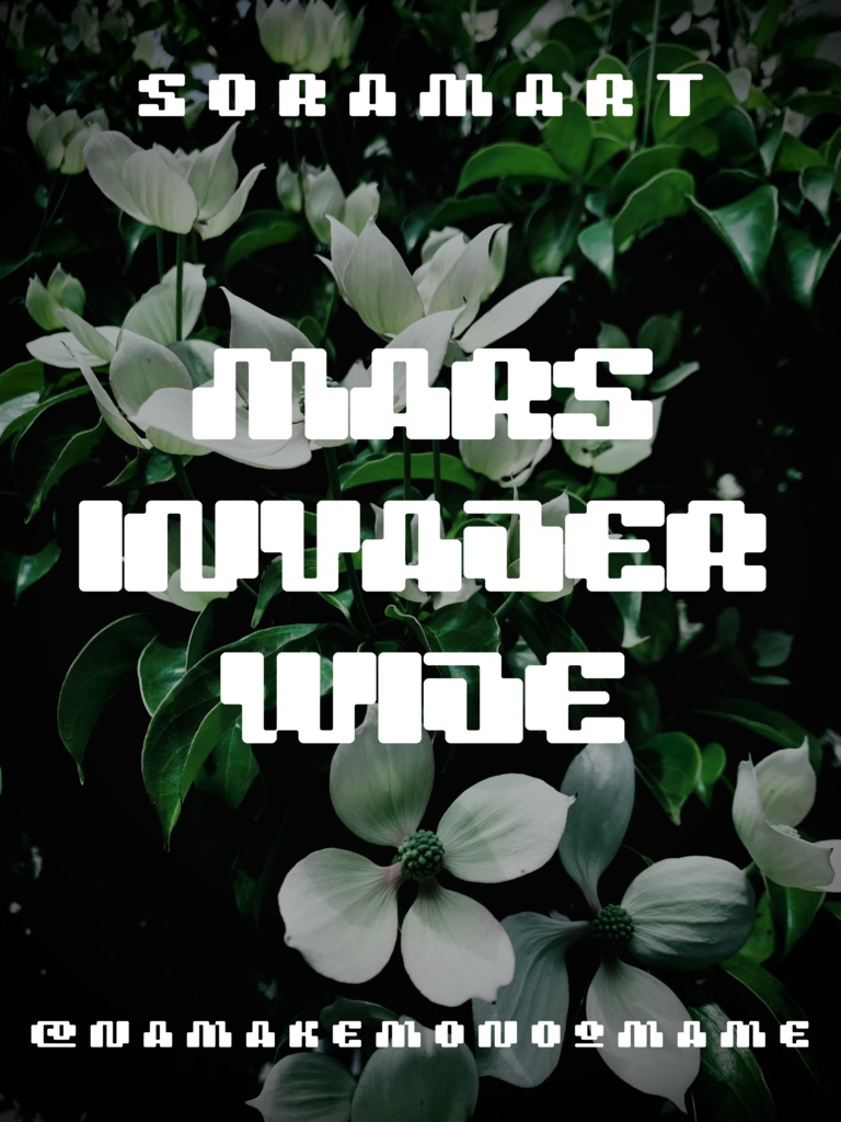 フォントデータ”Mars Invader Wide”