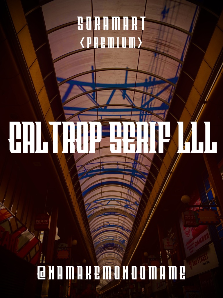 フォントデータ”Caltrop Serif LLL”
