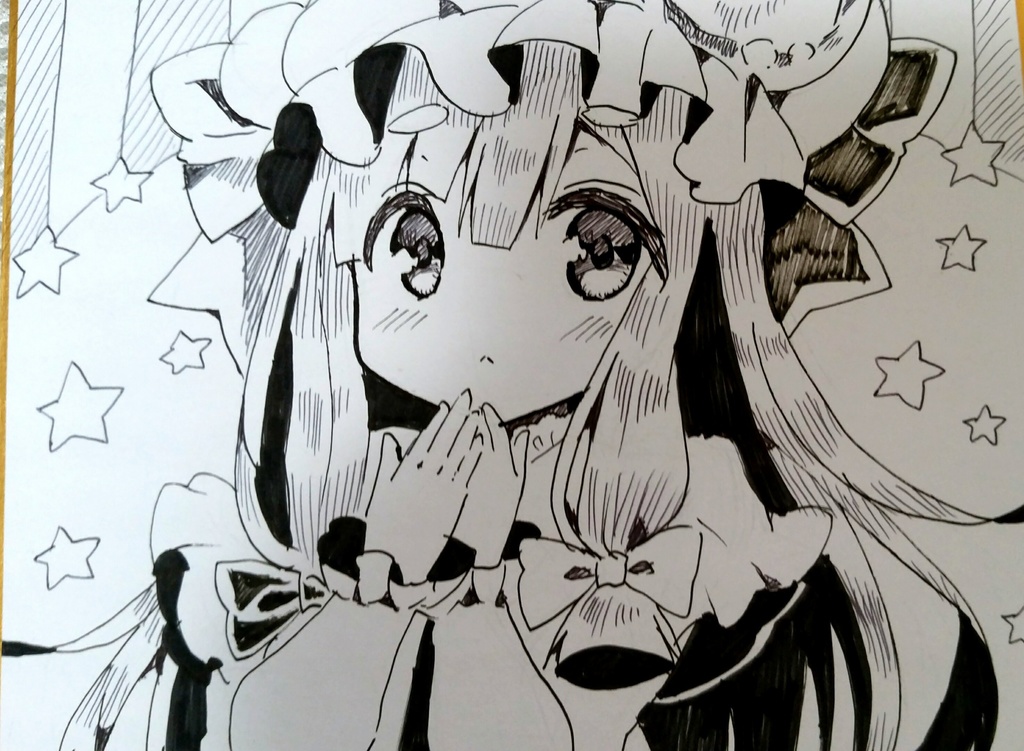 日本未発売 さ3 例大祭 東方 パチュリー 直筆色紙 手描きイラスト Www Petromindo Com