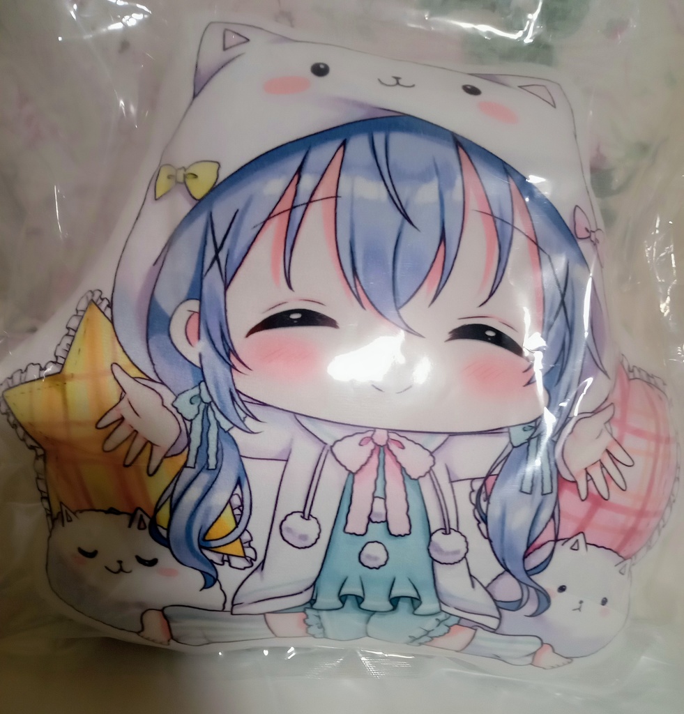 チノちゃんダイカットもふもふクッション