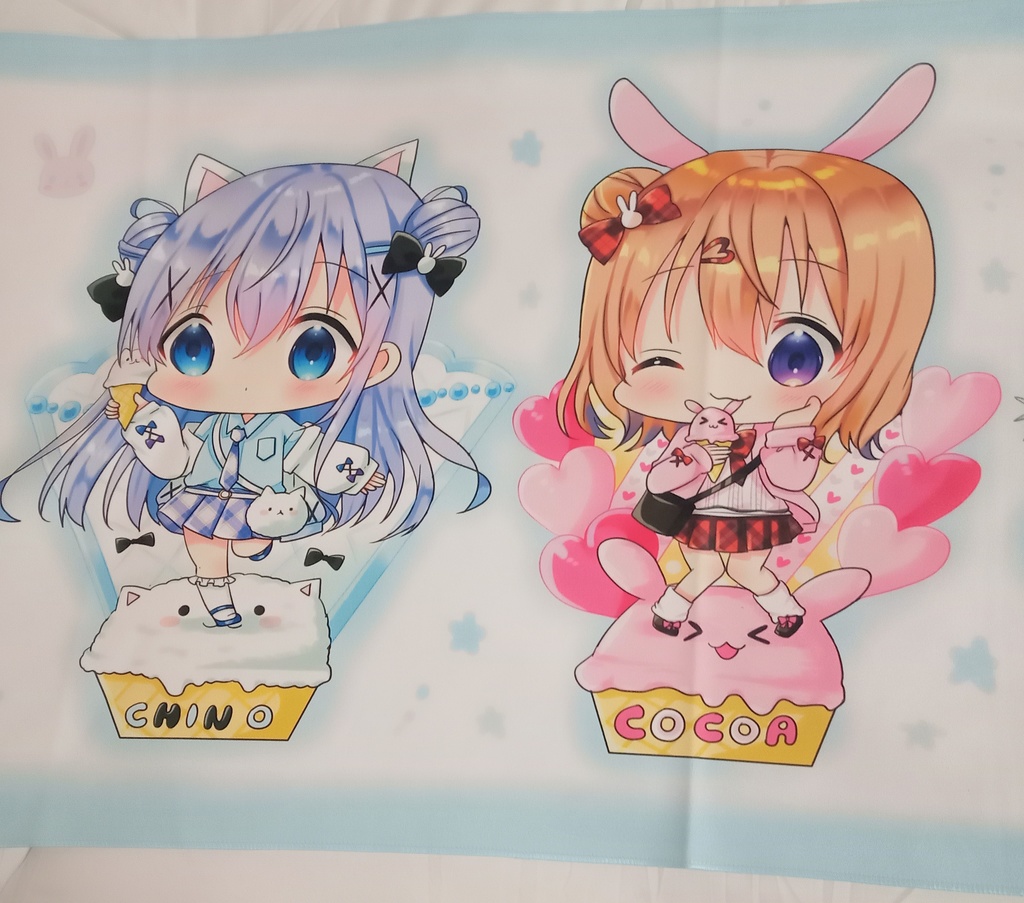 アイスクリームなスポーツタオル